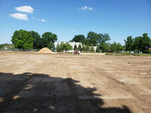 Parking Lot Removal by Dennys Excavating